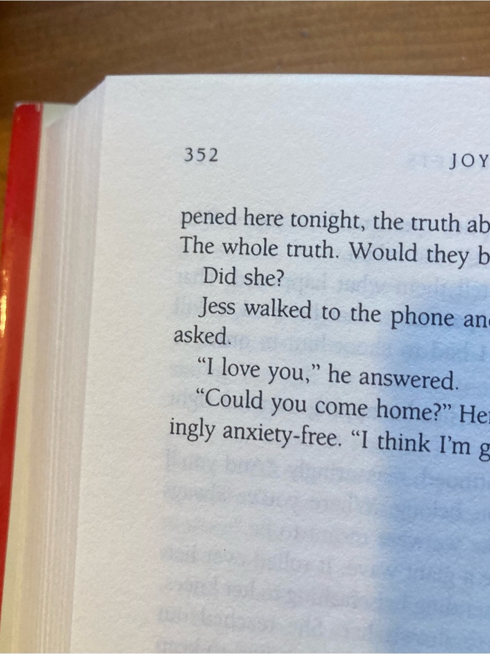 Tell Me No Secrets by Joy Fielding - Bold Pink & Red Hard Cover - Picture 4 of 6